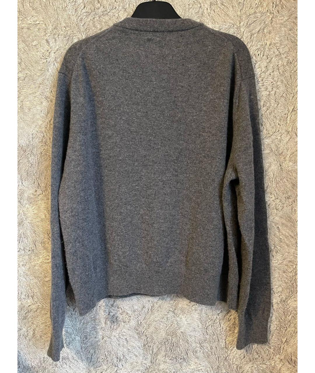 12 STOREEZ Серый кашемировый кардиган, фото 2