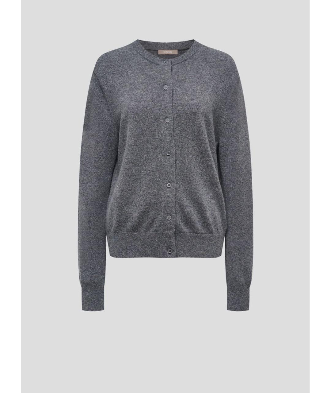 12 STOREEZ Серый кашемировый кардиган, фото 9
