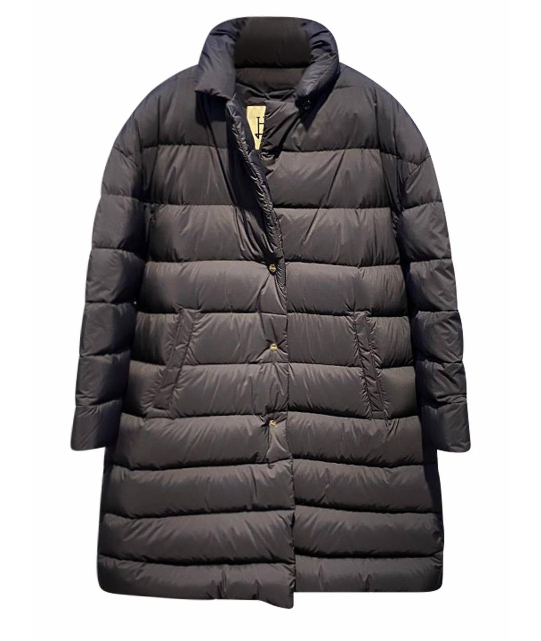 HERNO Черная полиамидовая куртка, фото 1