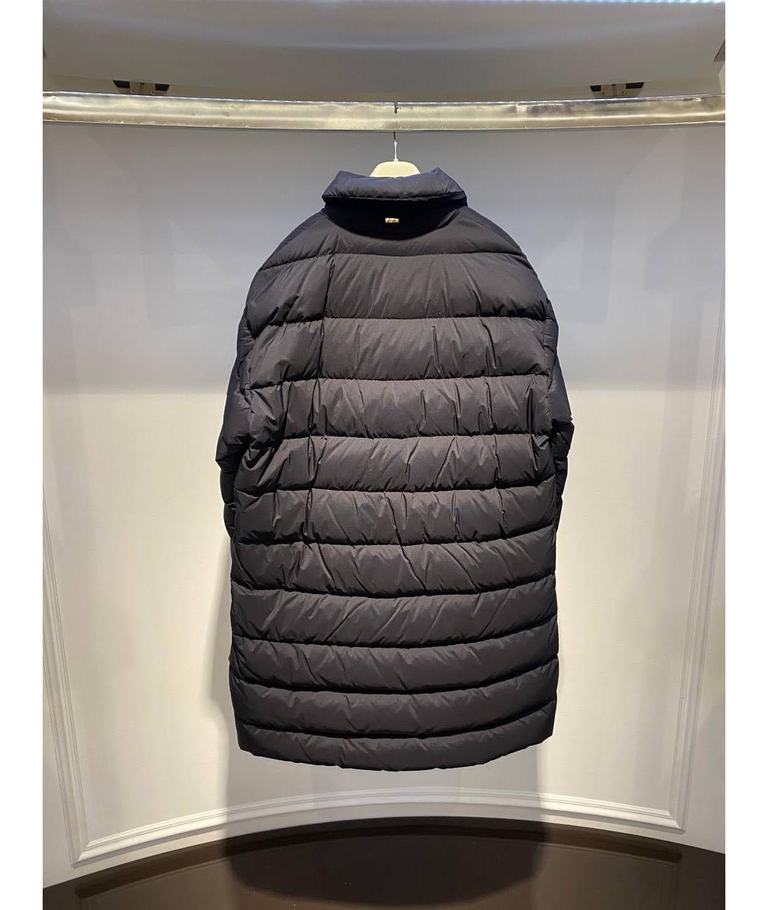 HERNO Черная полиамидовая куртка, фото 2