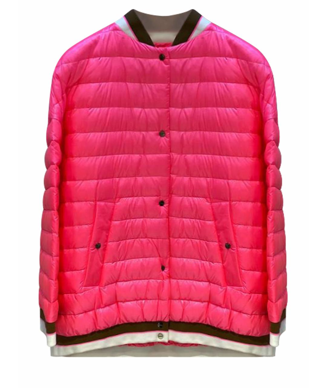 HERNO Розовая полиамидовая куртка, фото 1
