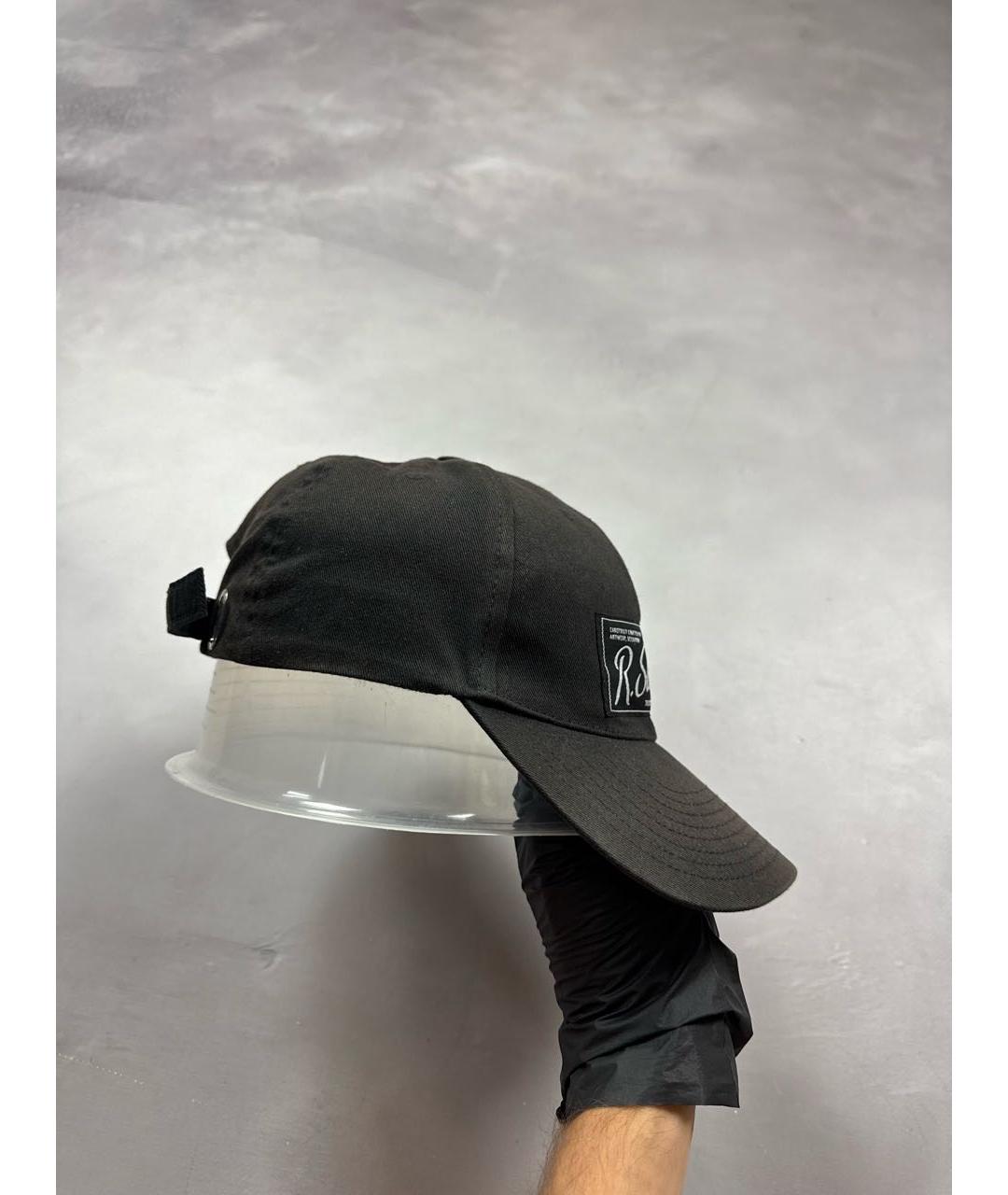 RAF SIMONS Черная хлопковая кепка/бейсболка, фото 3
