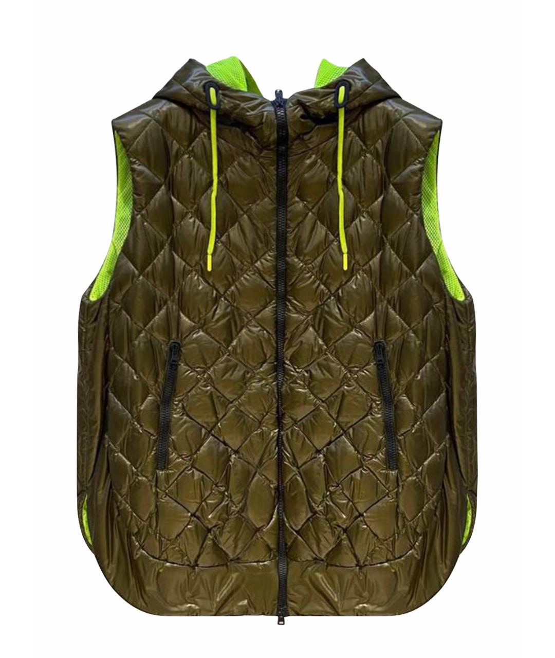 HERNO Хаки полиамидовый жилет, фото 1