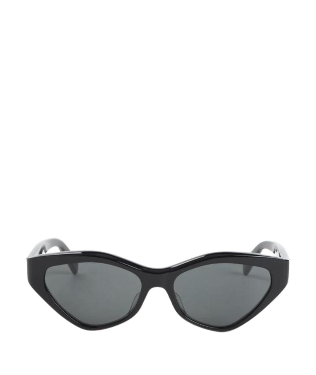 CELINE Черные пластиковые солнцезащитные очки, фото 1