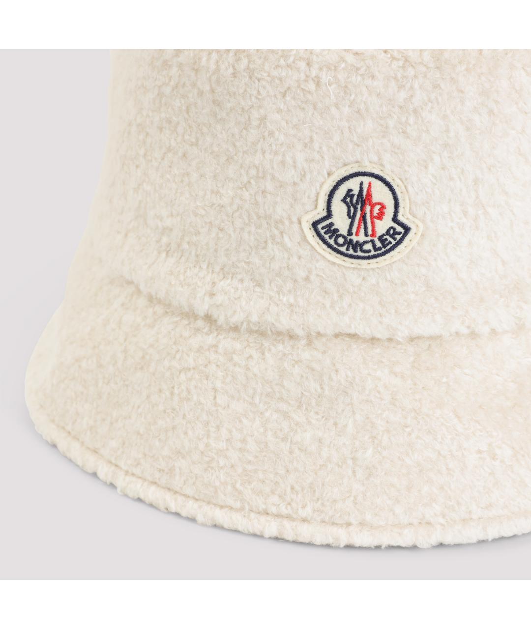 MONCLER Белая хлопковая панама, фото 4