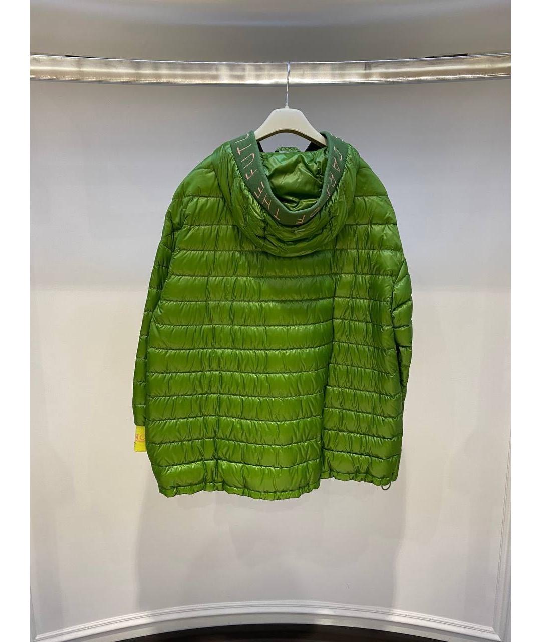 HERNO Зеленая полиамидовая куртка, фото 2