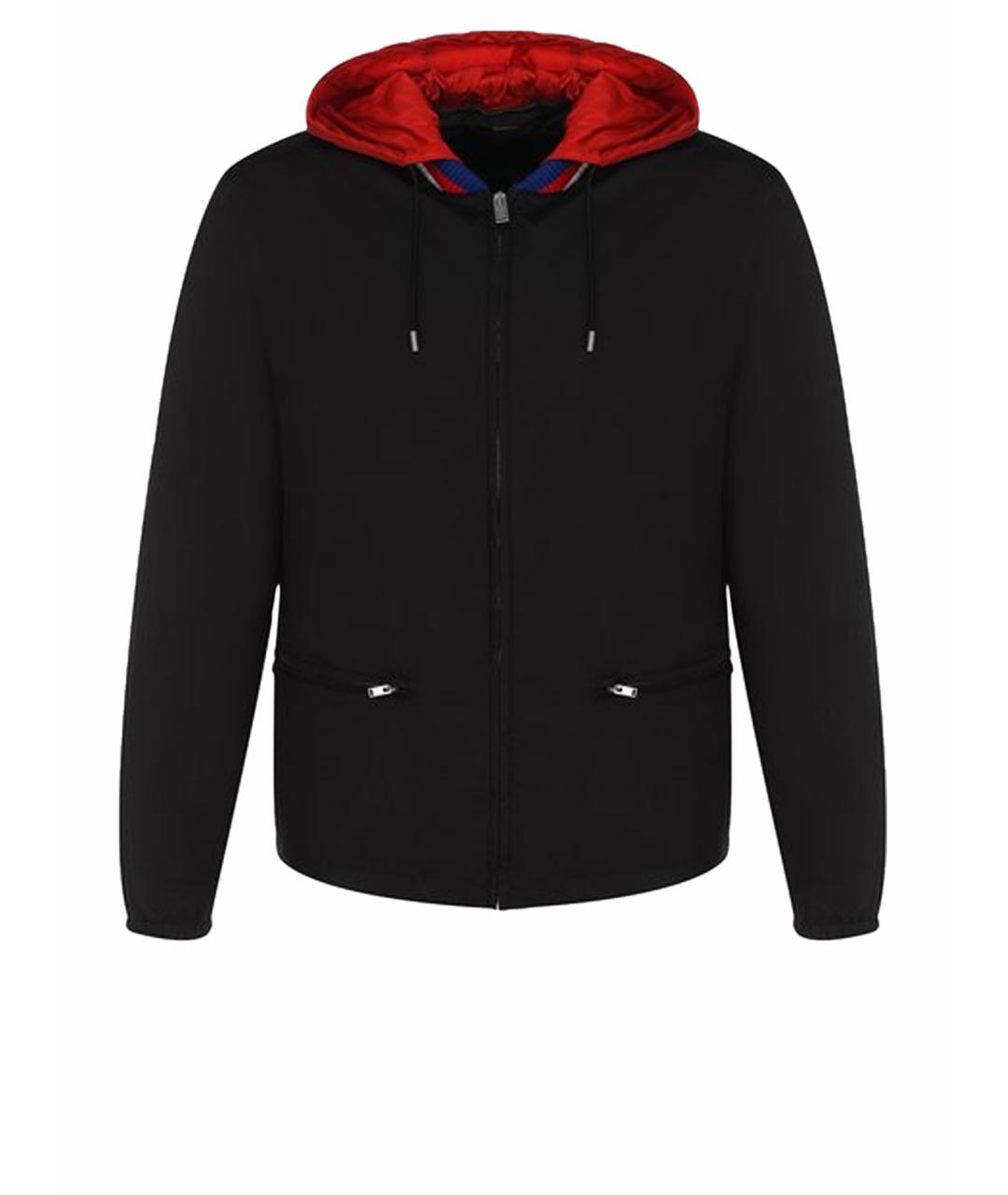 CHRISTIAN DIOR Черная полиэстеровая парка, фото 1