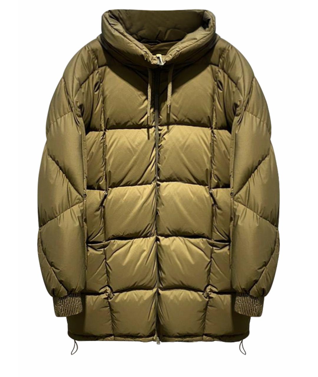 HERNO Хаки полиамидовая куртка, фото 1