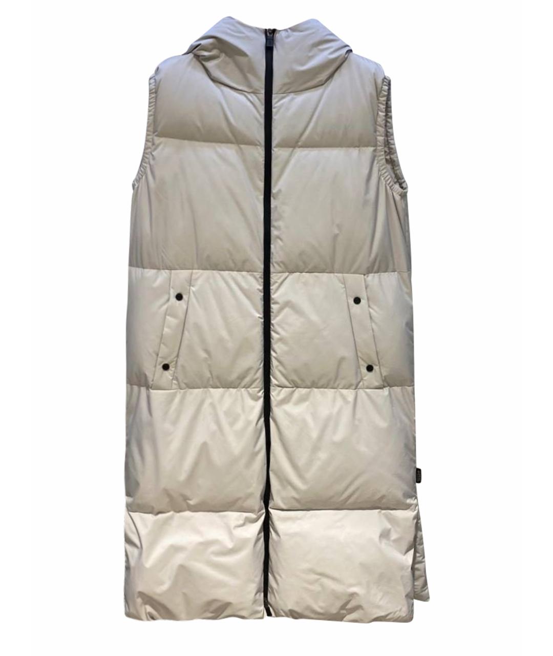 HERNO Серый полиэстеровый жилет, фото 1