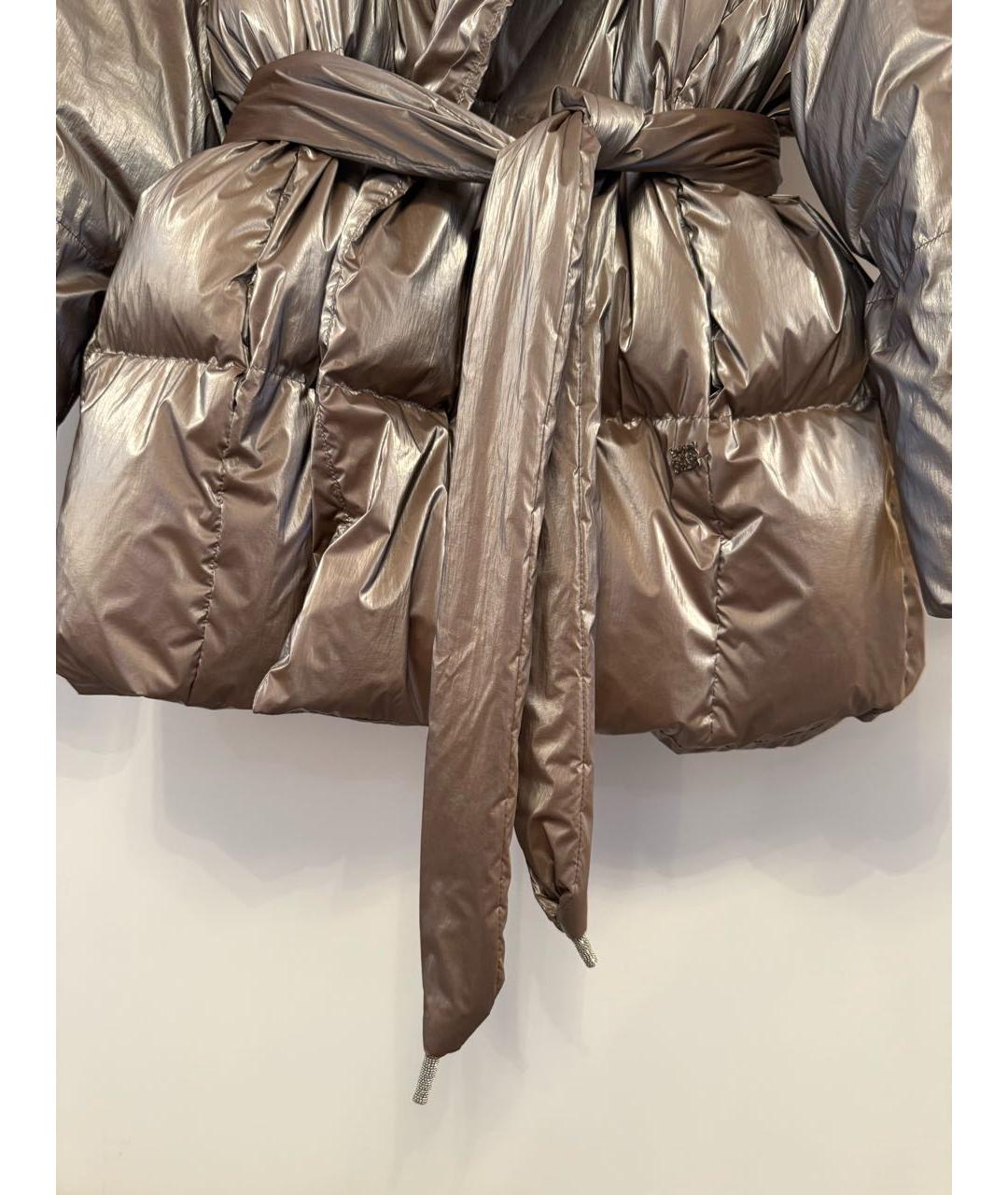 PANICALE Бежевый пуховик, фото 3