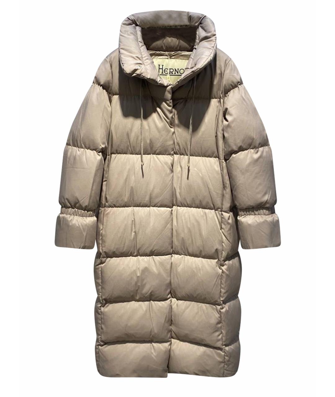 HERNO Серая полиэстеровая куртка, фото 1