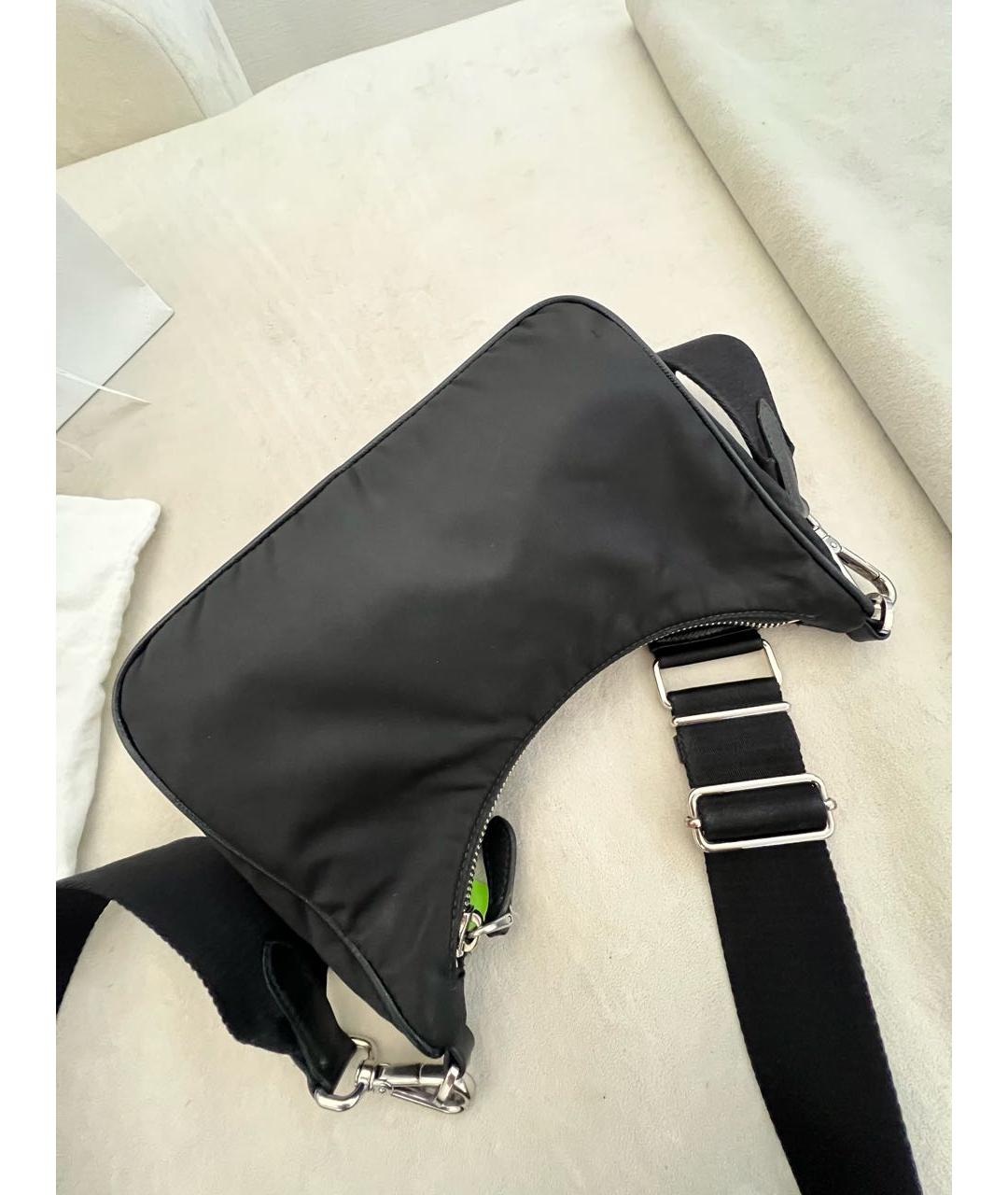 PRADA Черная сумка через плечо, фото 3