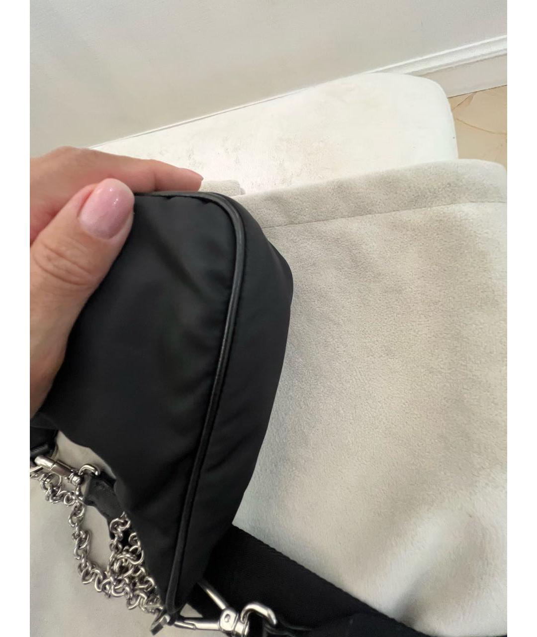 PRADA Черная сумка через плечо, фото 7