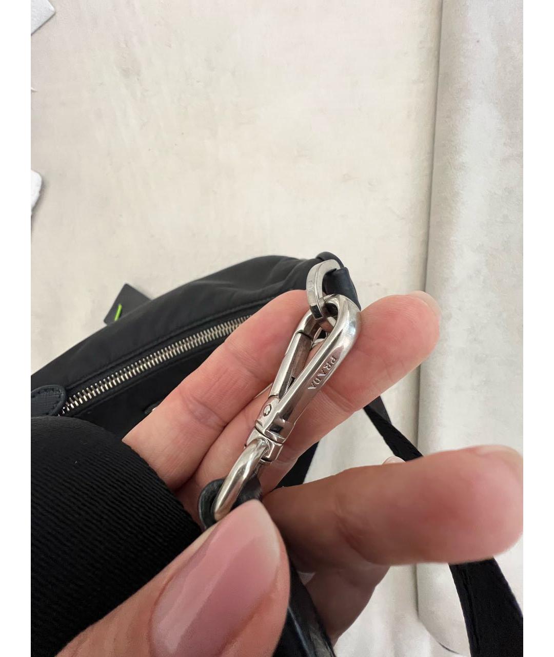 PRADA Черная сумка через плечо, фото 5