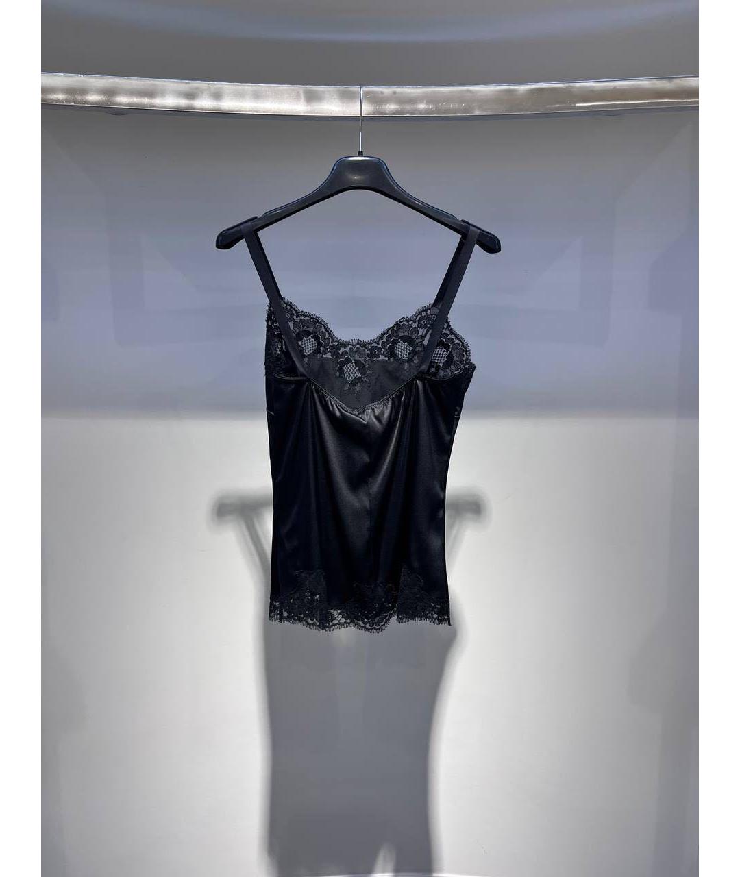 DOLCE&GABBANA Черная майка, фото 3