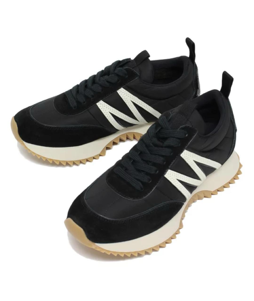 MONCLER Черные кроссовки, фото 3