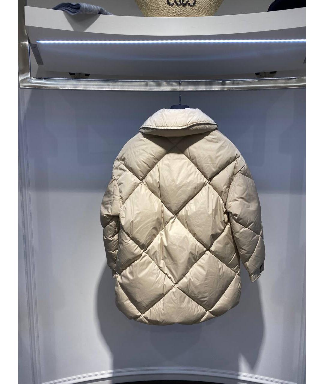 HERNO Серый полиамидовый пуховик, фото 2