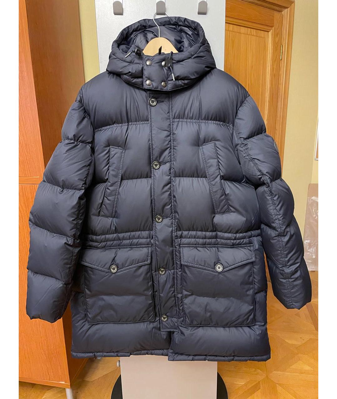 POLO RALPH LAUREN Темно-синий полиэстеровый пуховик, фото 7