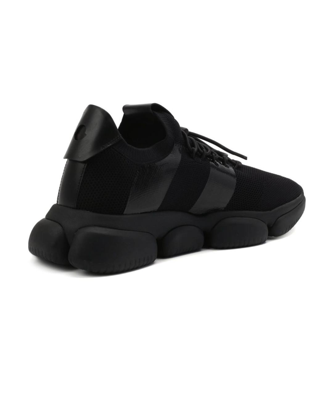 MONCLER Черные кроссовки, фото 2