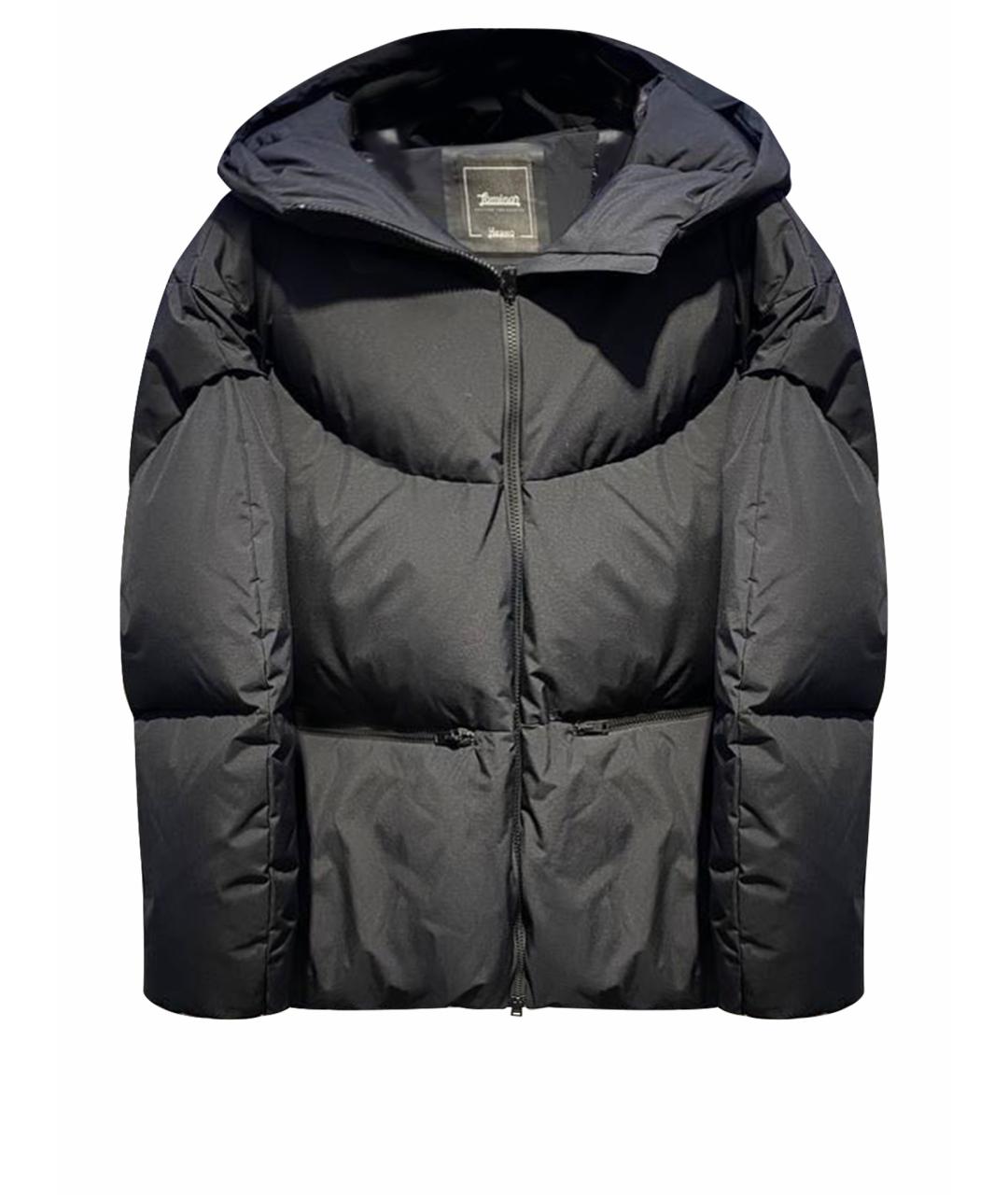 HERNO Черный полиэстеровый пуховик, фото 1