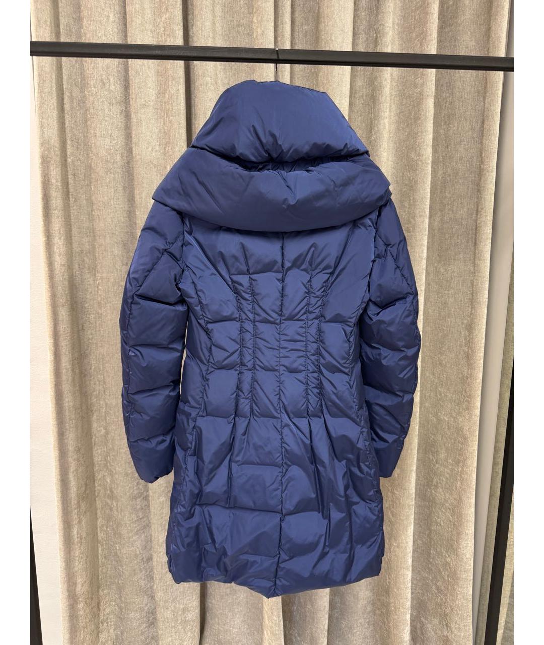 MONCLER Синяя полиамидовая куртка, фото 2