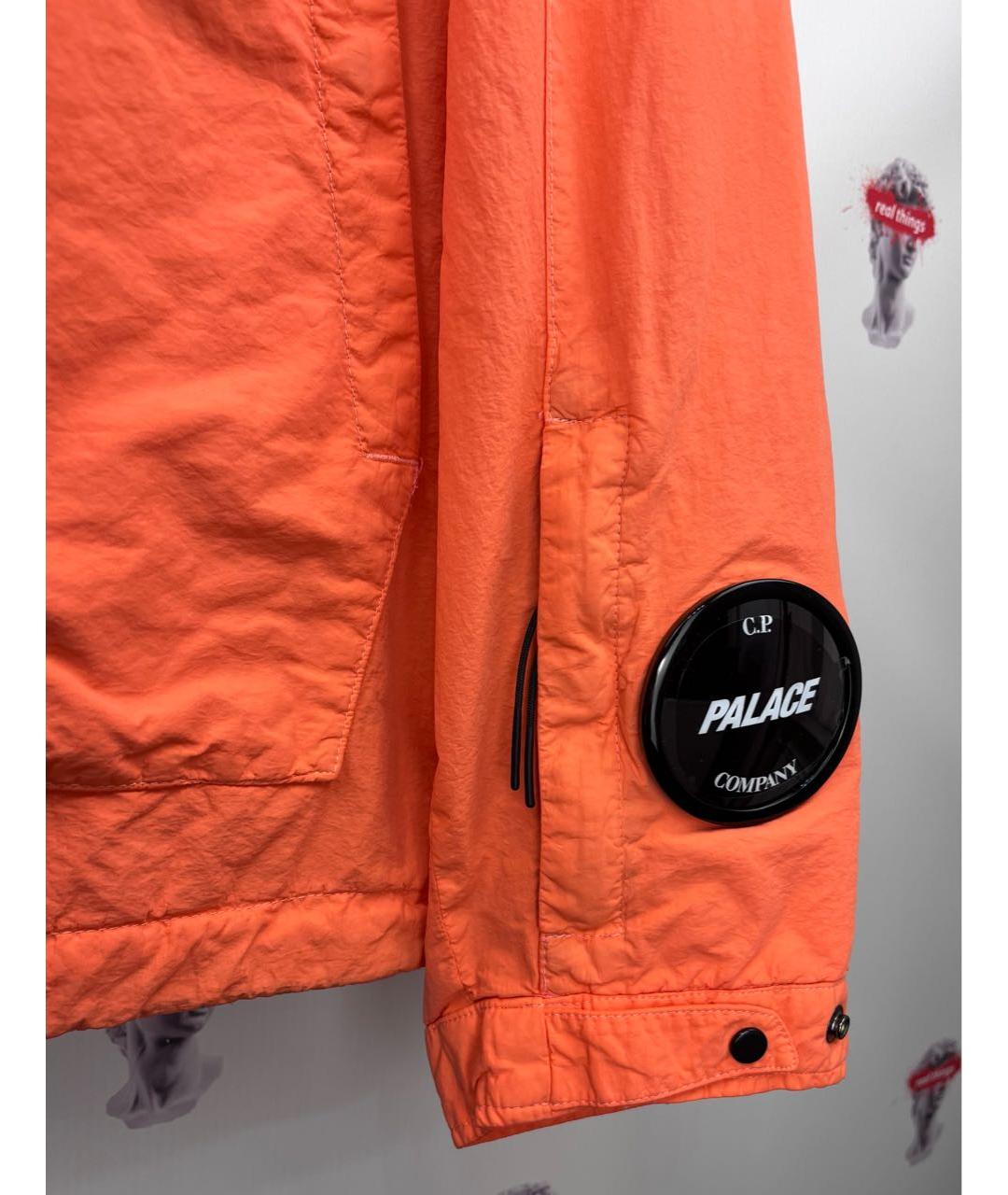 CP COMPANY Оранжевая полиамидовая куртка, фото 4