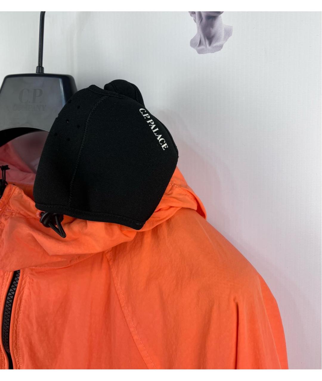 CP COMPANY Оранжевая полиамидовая куртка, фото 3