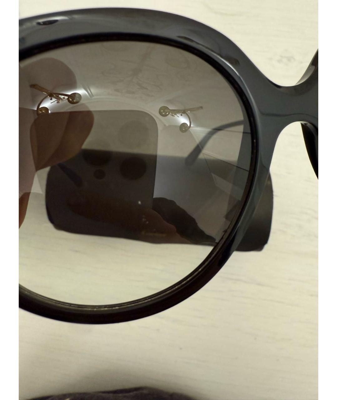 CARTIER Черные пластиковые солнцезащитные очки, фото 5