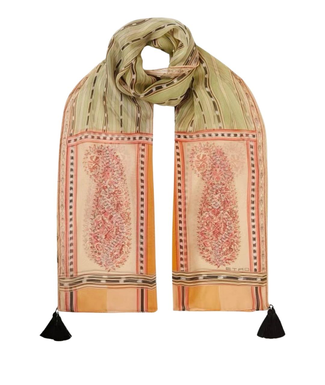 ETRO Мульти шелковый шарф, фото 1