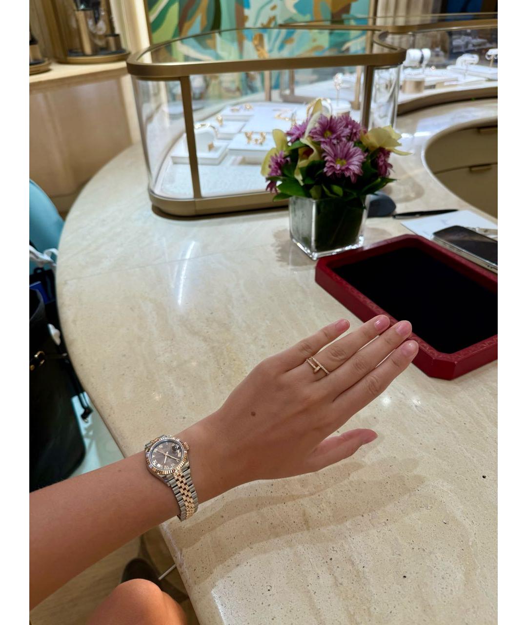 CARTIER Золотое кольцо из розового золота, фото 6