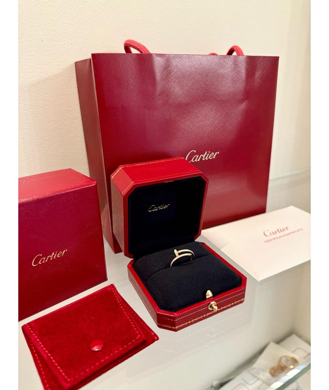 CARTIER Золотое кольцо из розового золота, фото 4