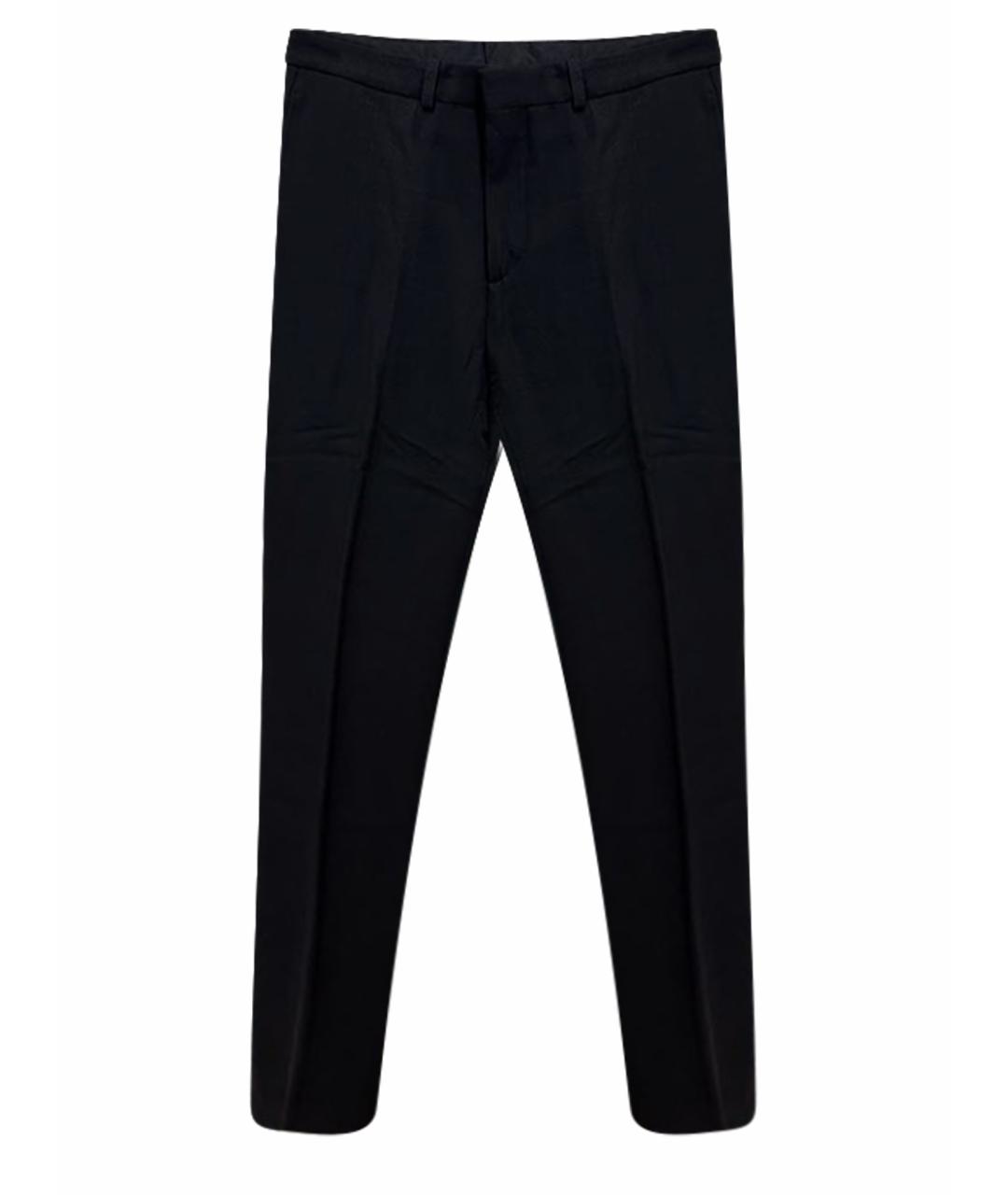 IRO Черные шерстяные классические брюки, фото 1