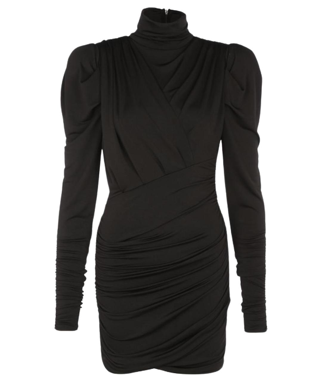 AUTENTIMENTS Черное полиэстеровое коктейльное платье, фото 1