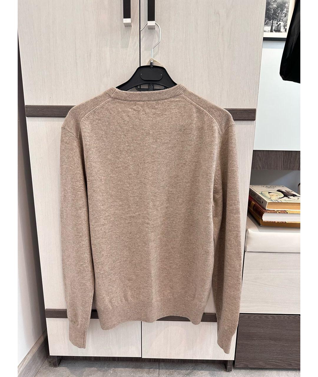 12 STOREEZ Бежевый кашемировый джемпер / свитер, фото 6