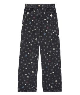 CHANEL Прямые джинсы