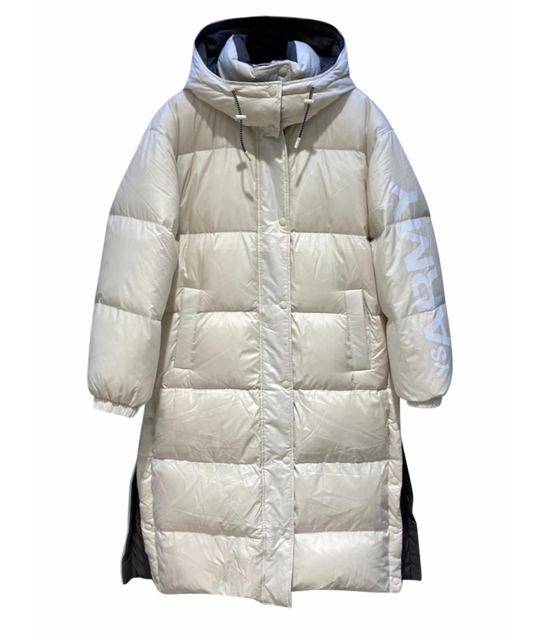YVES SALOMON Белая полиэстеровая куртка, фото 1