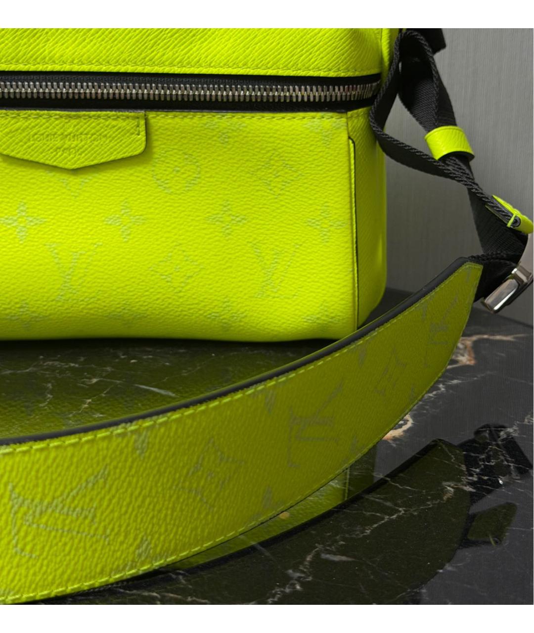 LOUIS VUITTON Желтая сумка на плечо, фото 8