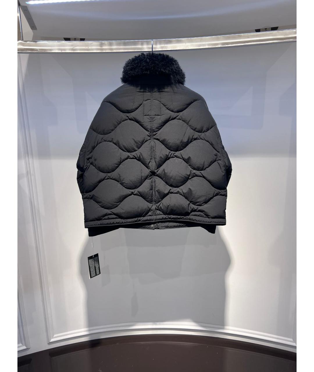 YVES SALOMON Черная полиамидовая куртка, фото 2