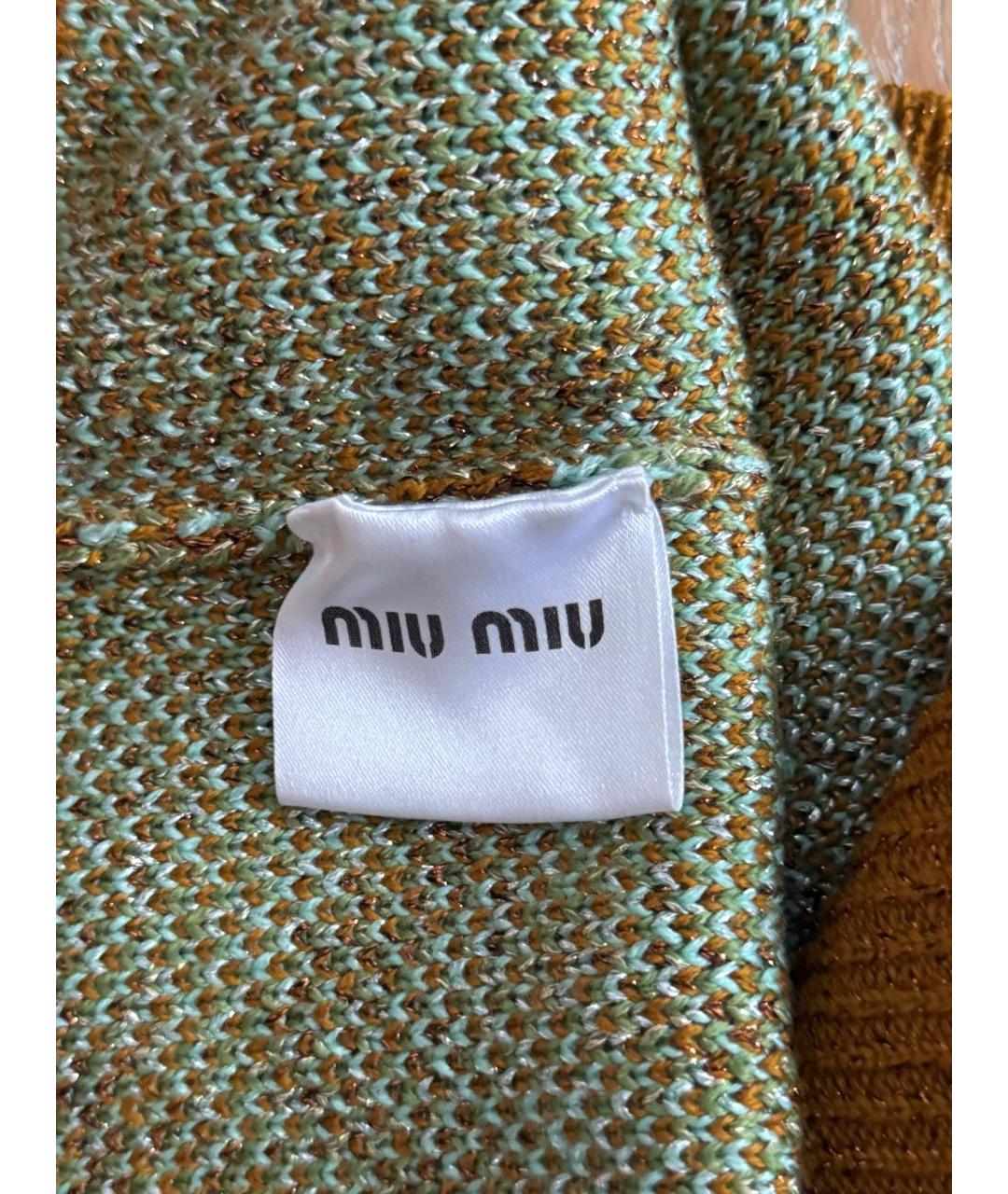 MIU MIU Мульти джемпер / свитер, фото 4