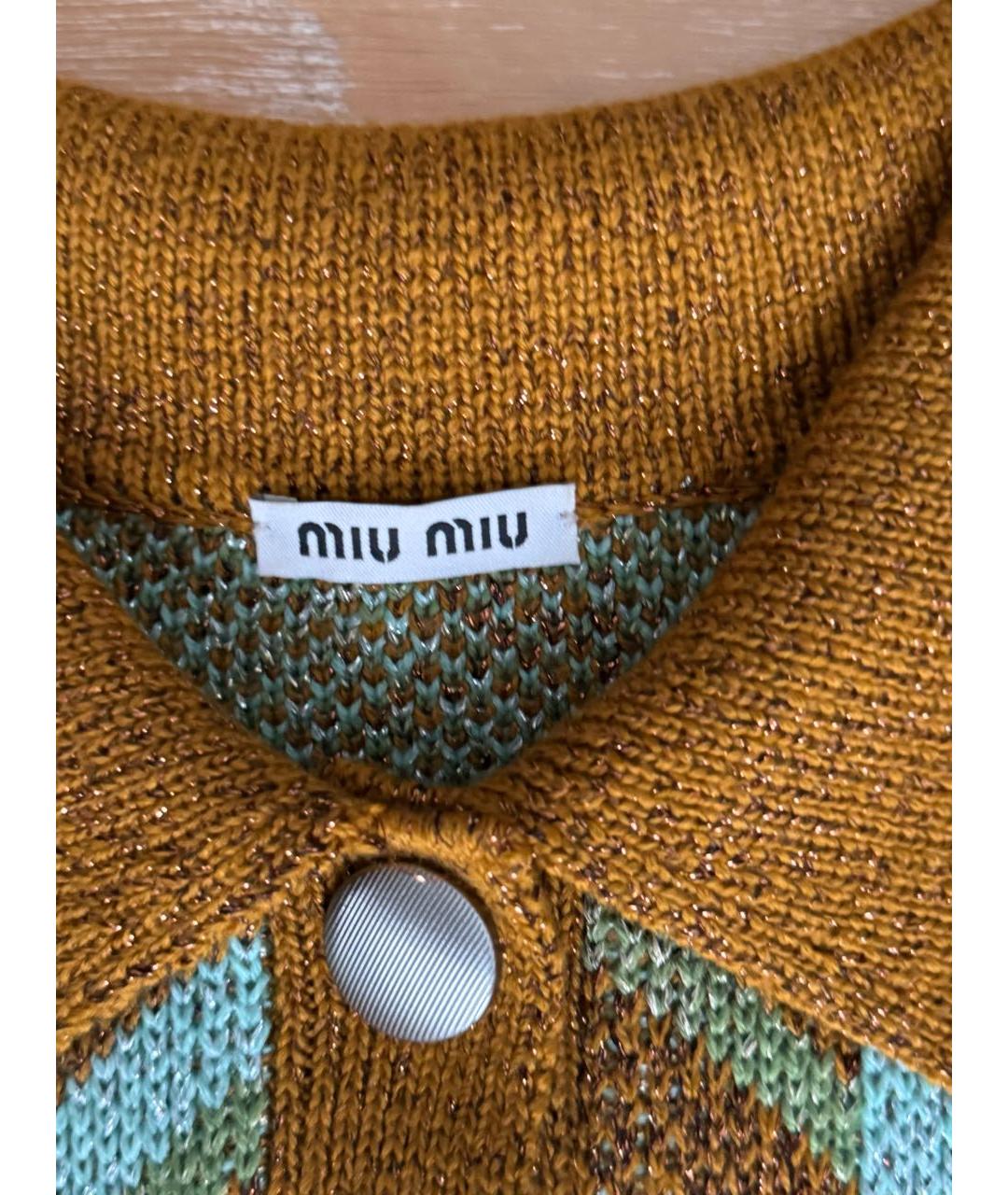 MIU MIU Мульти джемпер / свитер, фото 3