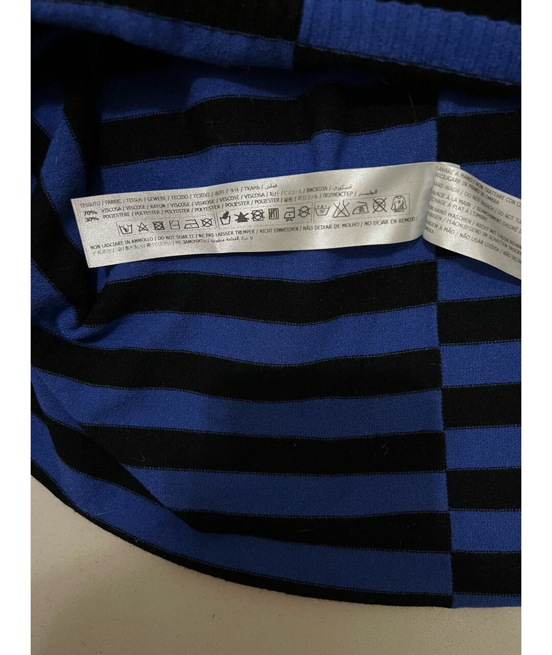 TWIN-SET Синее вискозное повседневное платье, фото 6