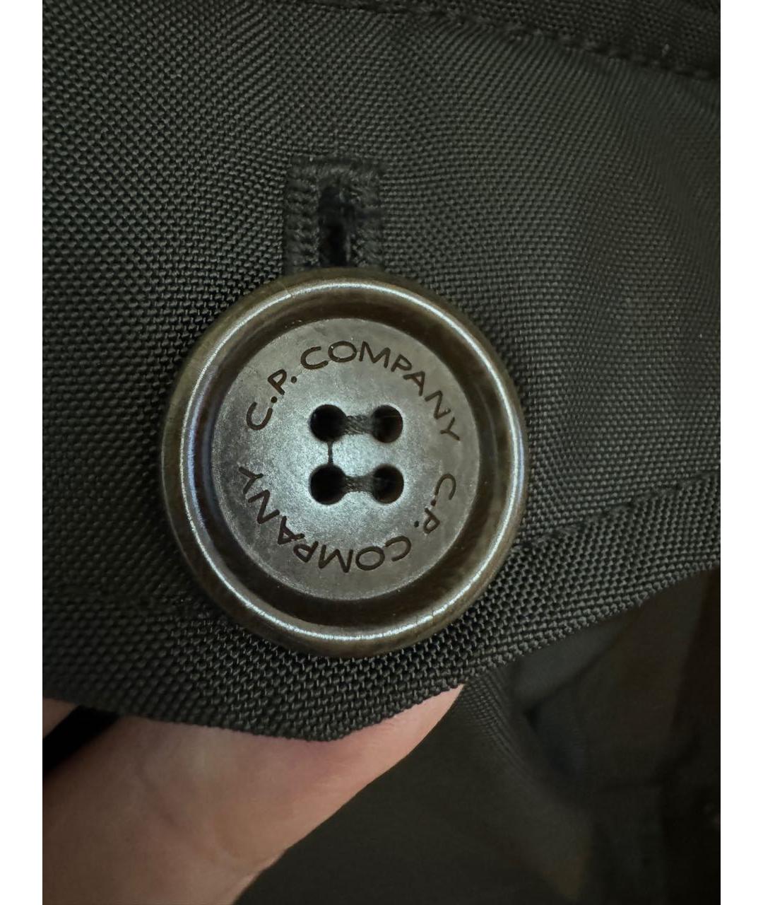 CP COMPANY Зеленая полиамидовая куртка, фото 8