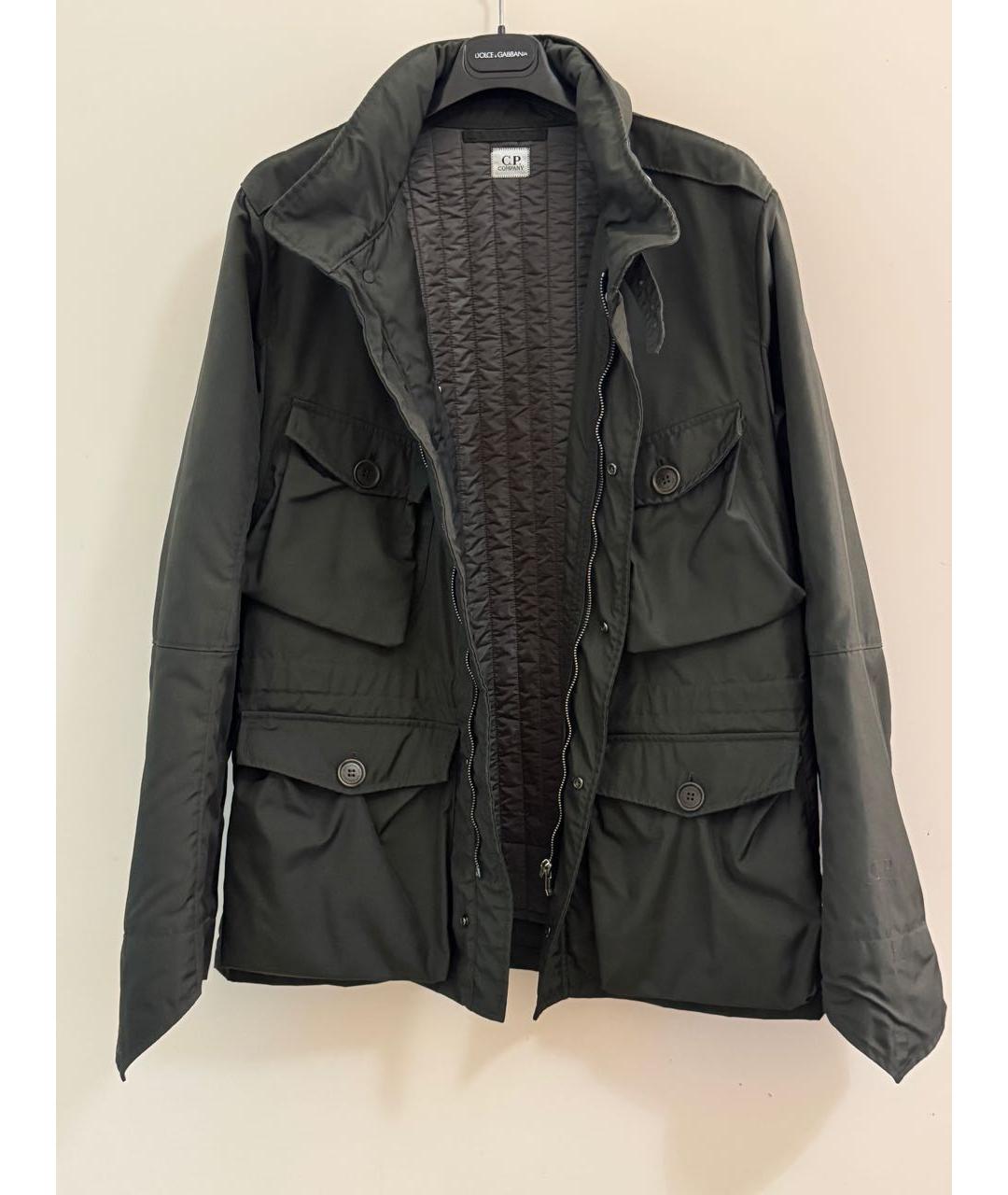 CP COMPANY Зеленая полиамидовая куртка, фото 4