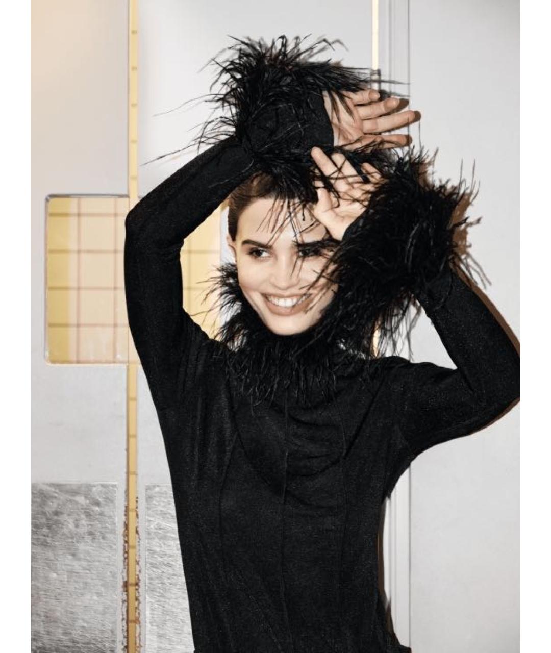 AUTENTIMENTS Черные митенки, фото 2