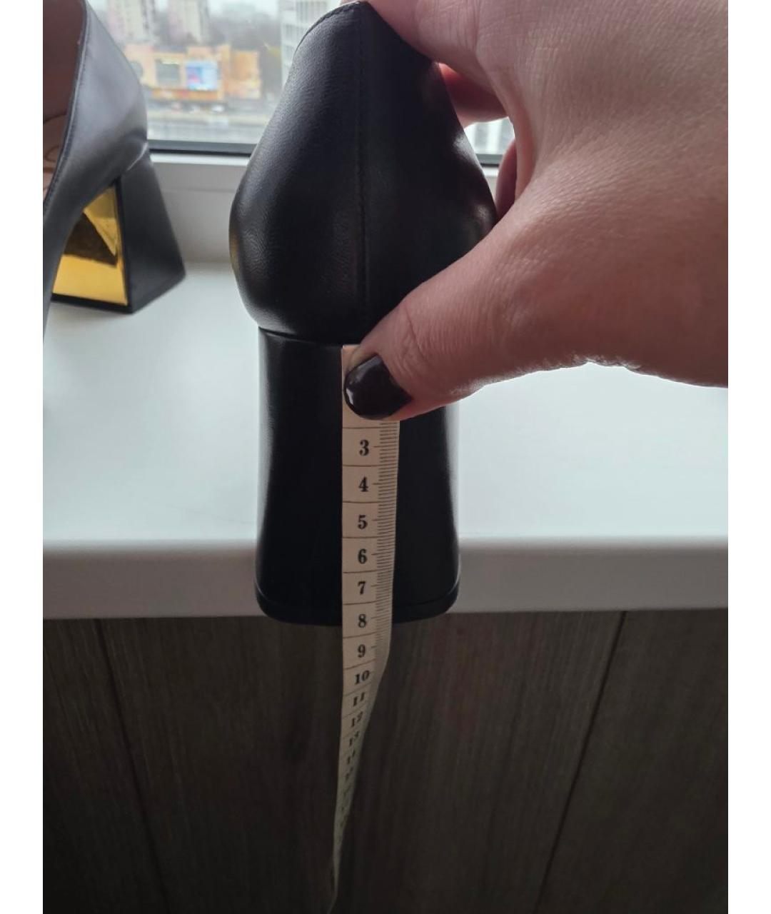 GUCCI Черные кожаные туфли, фото 8