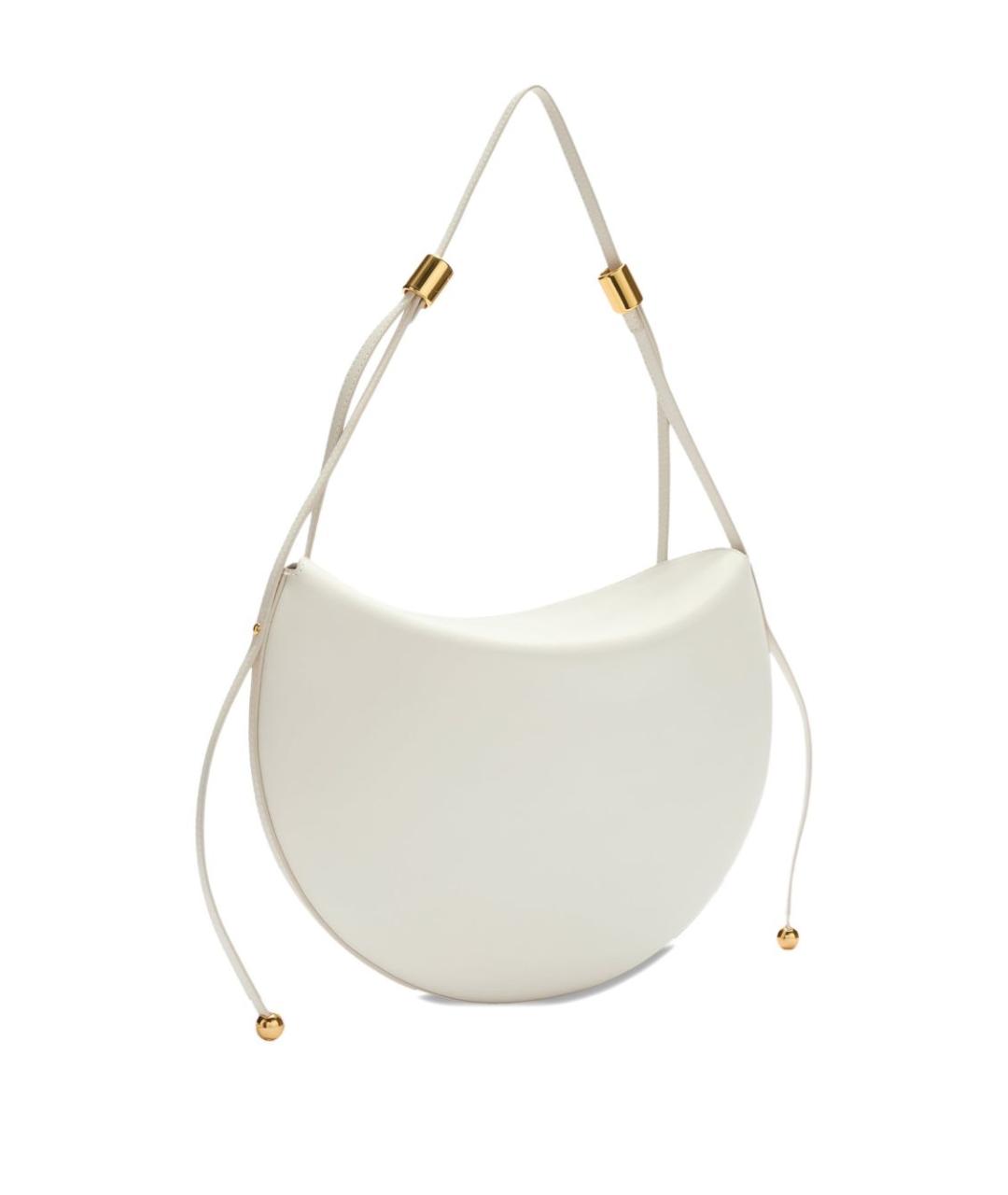 FURLA Белая кожаная сумка через плечо, фото 4