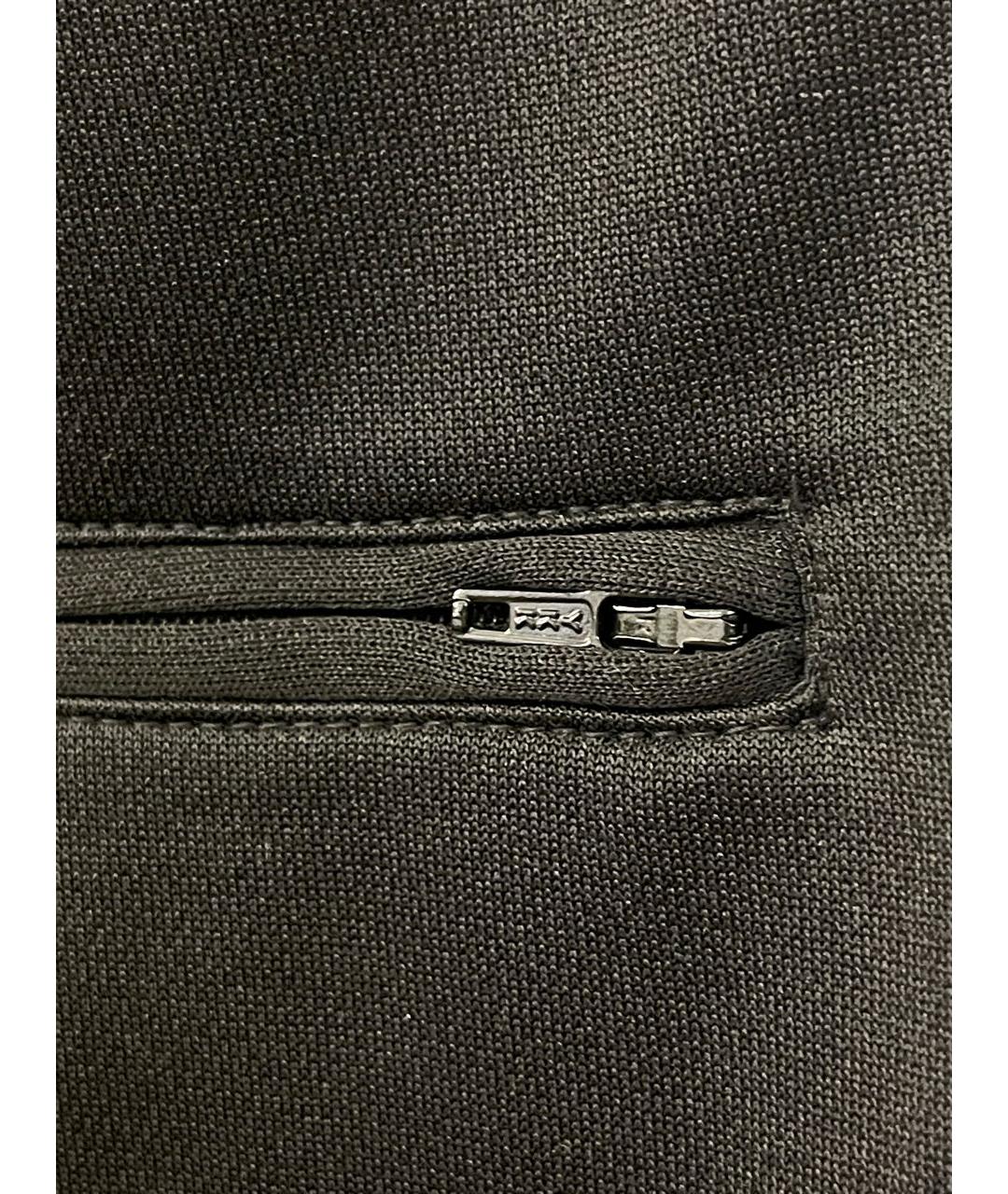 DOUBLET Черные полиэстеровые повседневные брюки, фото 7