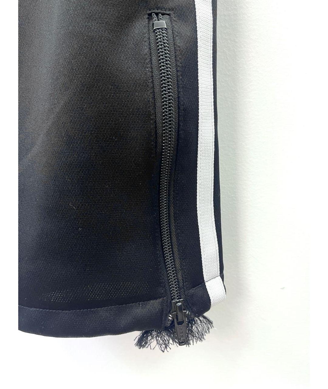 DOUBLET Черные полиэстеровые повседневные брюки, фото 5