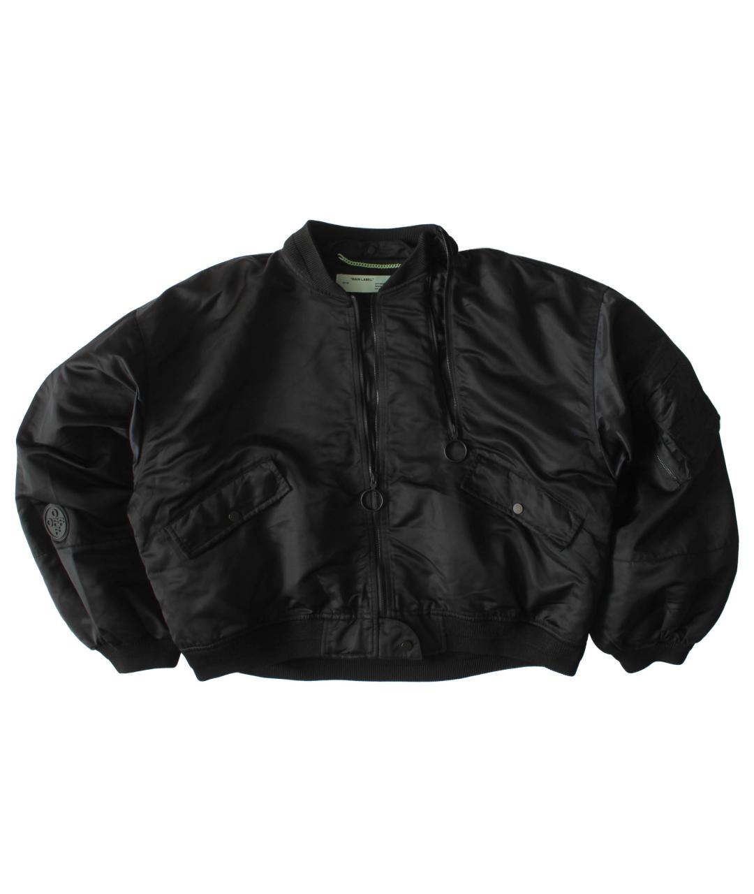 OFF-WHITE Черная полиамидовая куртка, фото 2