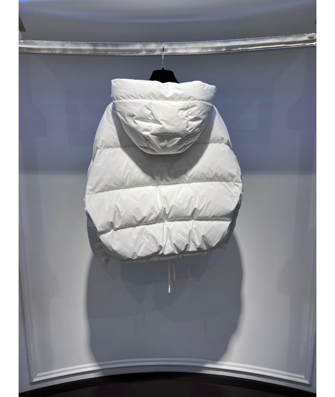 YVES SALOMON Белая полиэстеровая куртка, фото 2